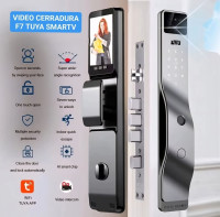 F7 Cerradura Inteligente WIFI Tuya Smart con Reconocimiento Facial 3D